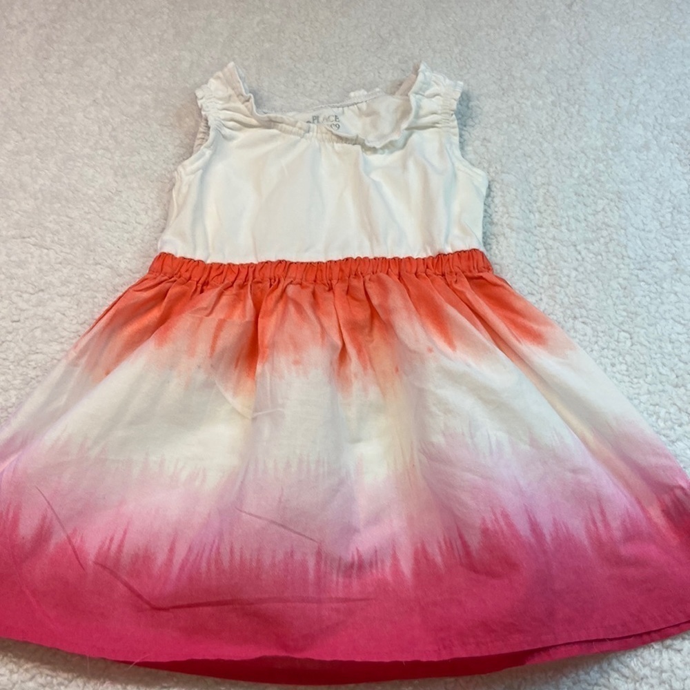 Place Sleeveless Cotton/Spandex Casual Dress 24 Months